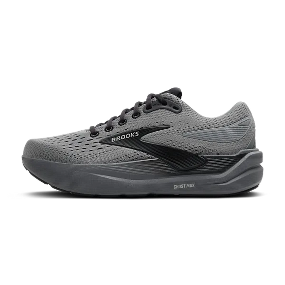 Brooks Men's Ghost Max 3 Running Shoe - Primer Grey/Ebony