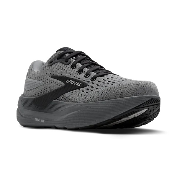 Brooks Men's Ghost Max 3 Running Shoe - Primer Grey/Ebony