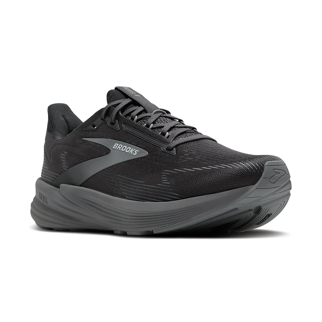 Brooks Men's Revel 8 Running Shoe - Primer/Blackened Pearl 1104681D014