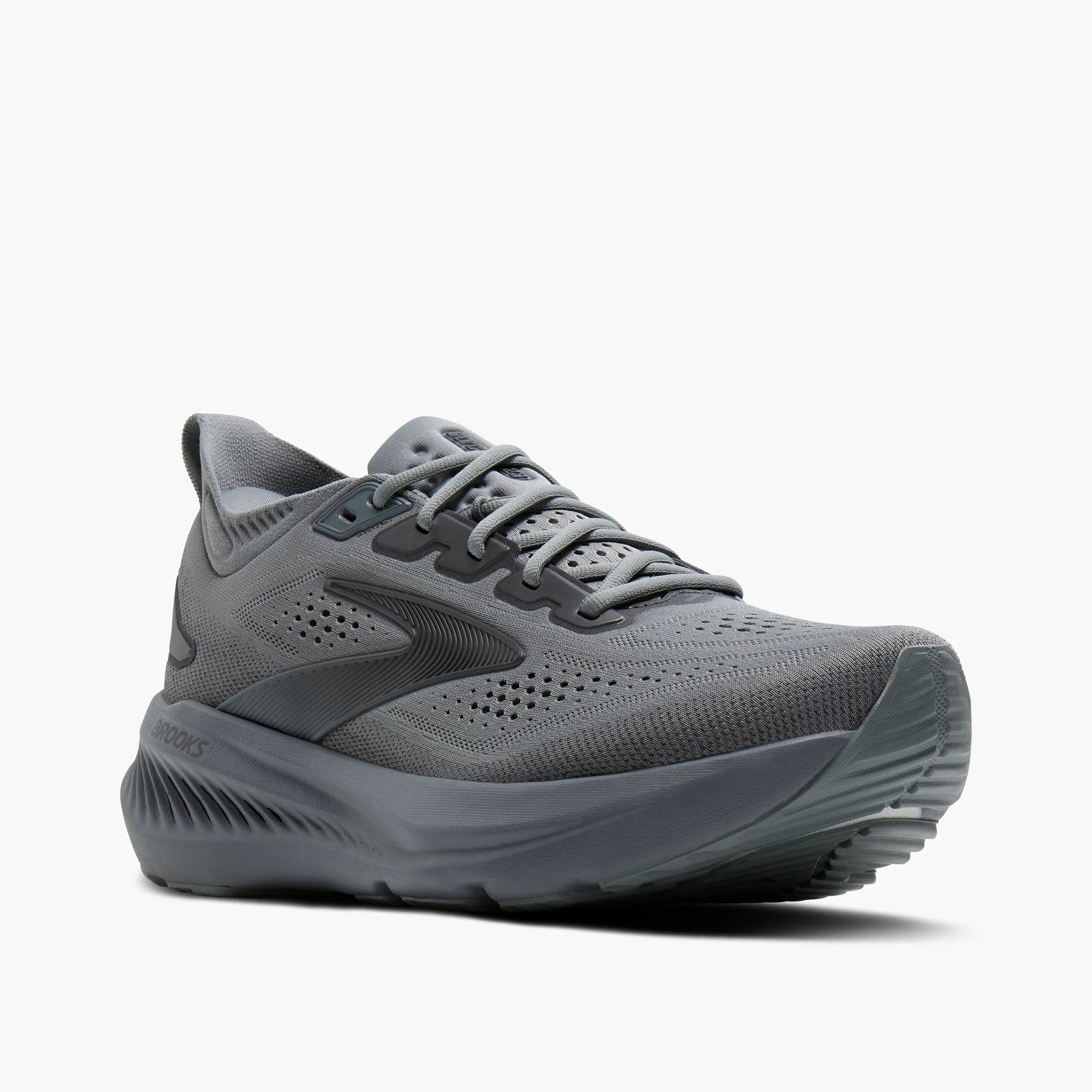 Brooks Men's Glycerin 23 Running Shoe - Grey/Blackened Pearl/Black