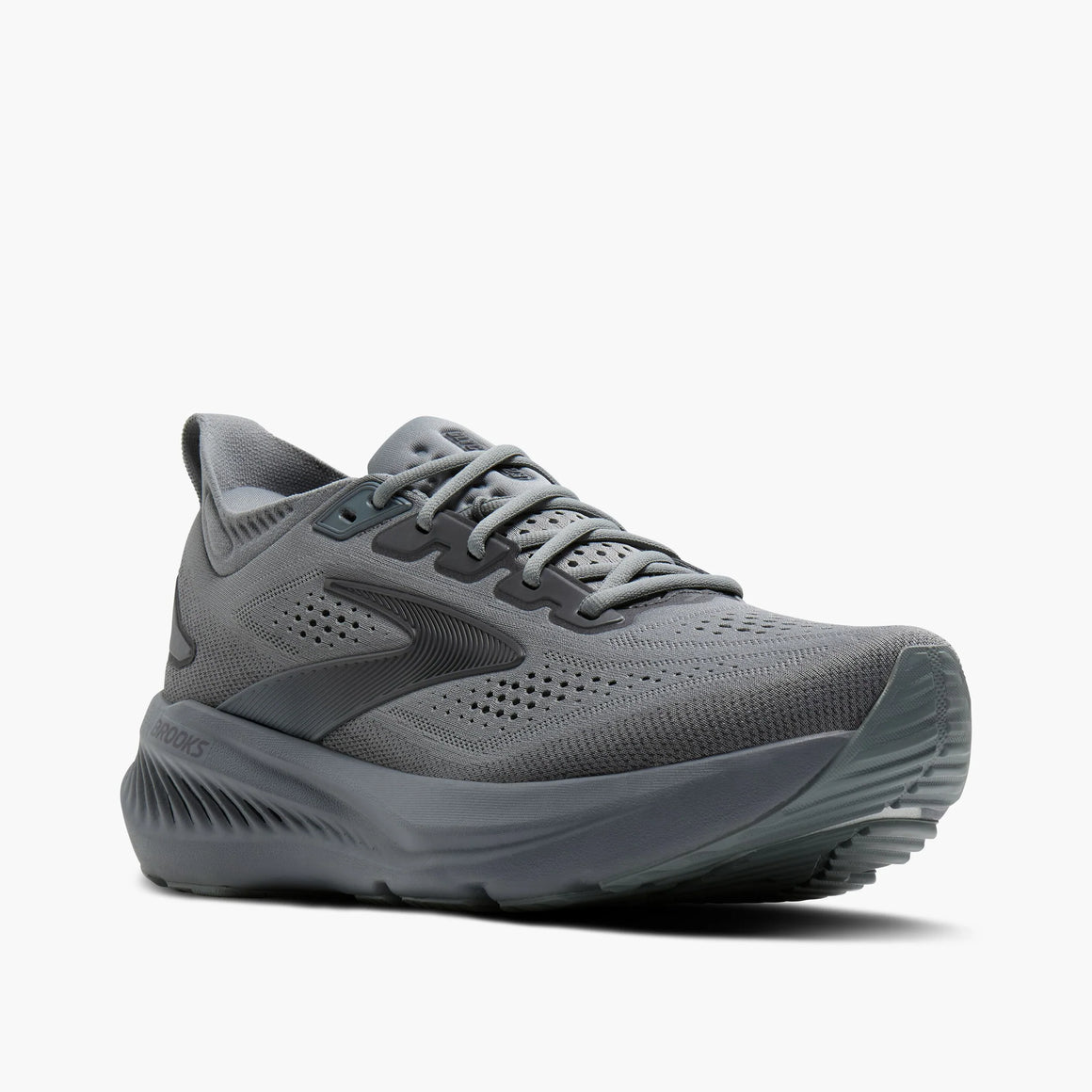 Brooks Men's Glycerin 23 Running Shoe - Grey/Blackened Pearl/Black