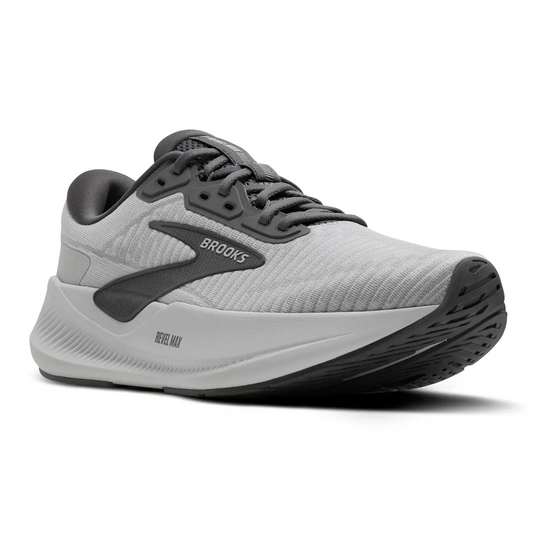 Brooks Men's Revel Max Running Shoe - Oyster Mushroom/Poppy Seed 1104821D038