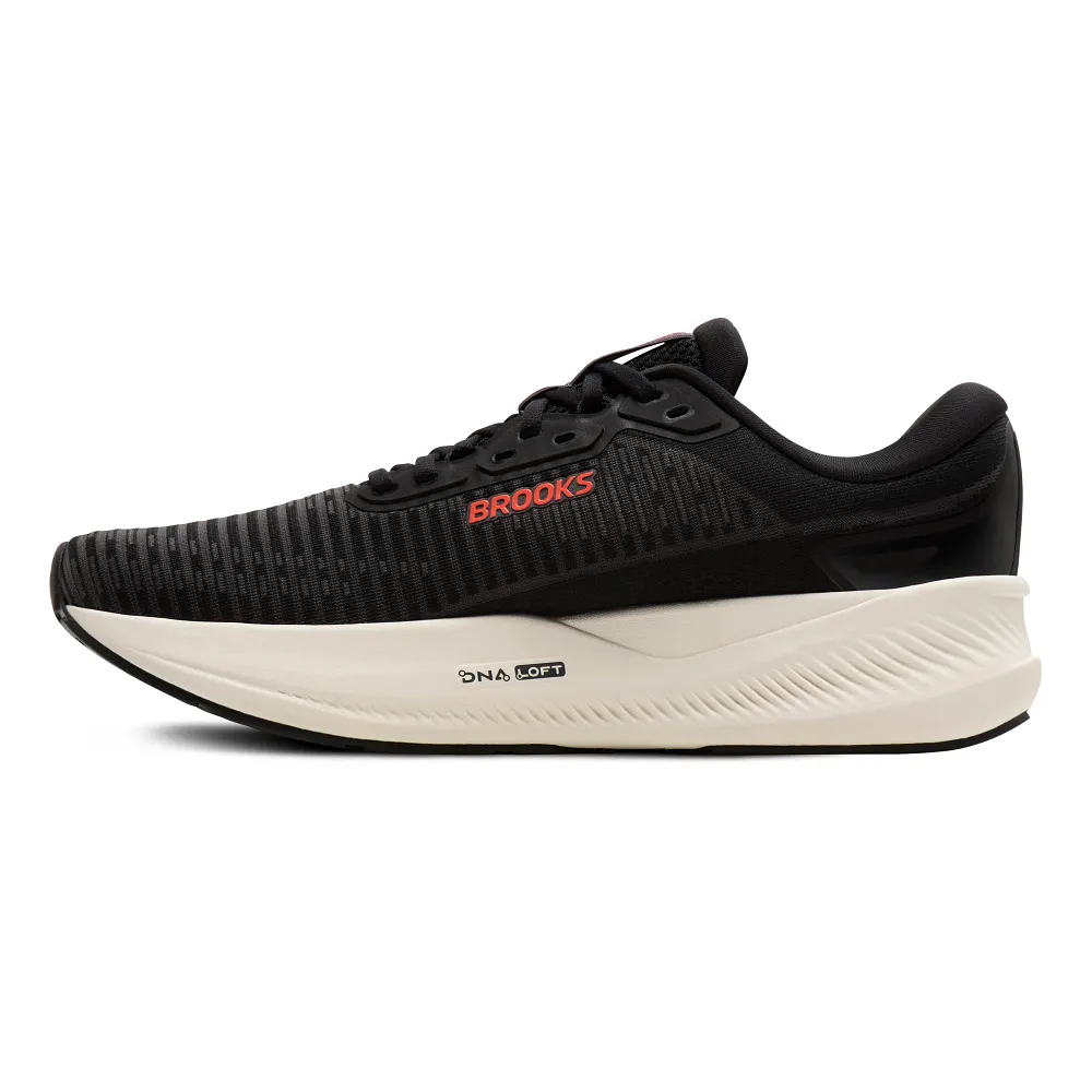 Brooks Men's Revel Max Running Shoe - Black/Ebony/Tigerlily 1104821D073