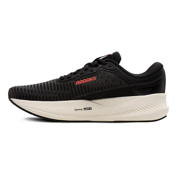 Brooks Men's Revel Max Running Shoe - Black/Ebony/Tigerlily 1104821D073