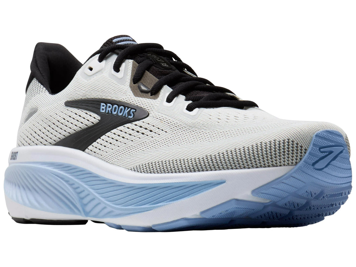 Brooks Men's Ghost 18 Running Shoe - White/Black/Open Air