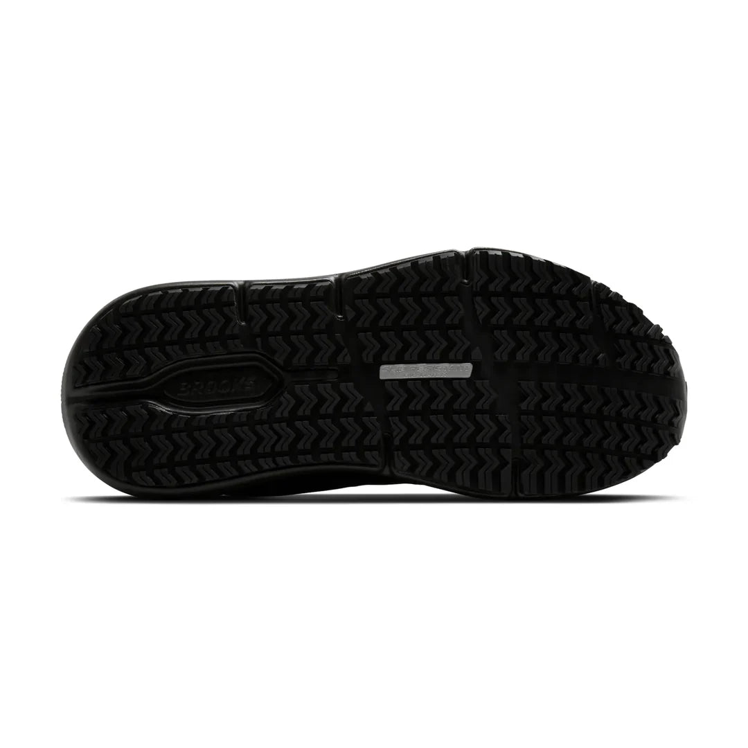 Brooks Men's Ghost Max Slip Resistant Work Shoe - Black/Black 1104951D072