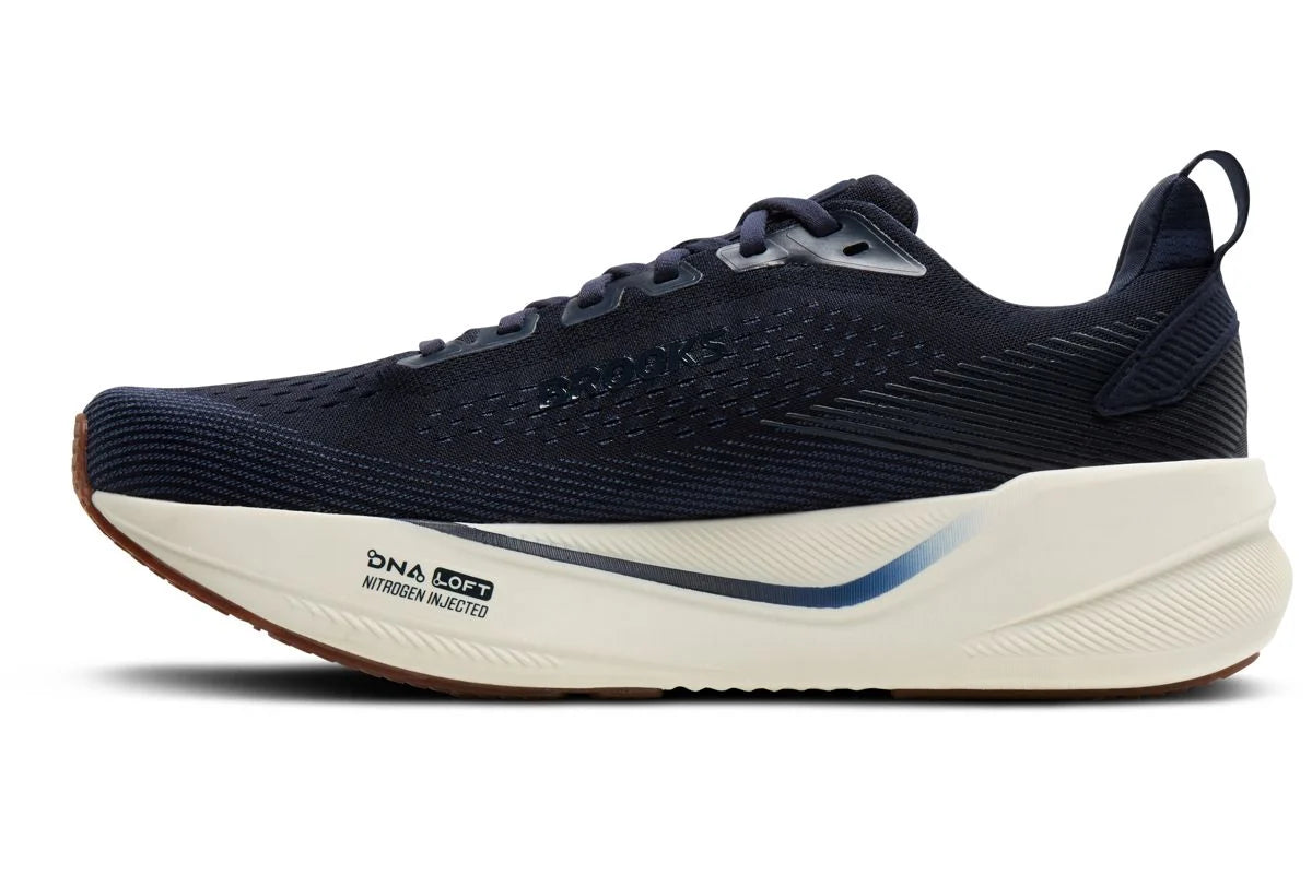 Brooks Men's Ghost Max 4 Running Shoe - Navy/Navy/Biscuit 1104961D463