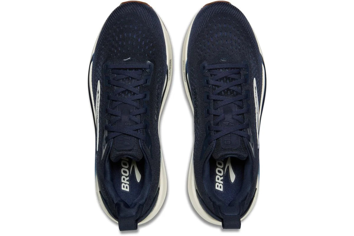 Brooks Men's Ghost Max 4 Running Shoe - Navy/Navy/Biscuit 1104961D463