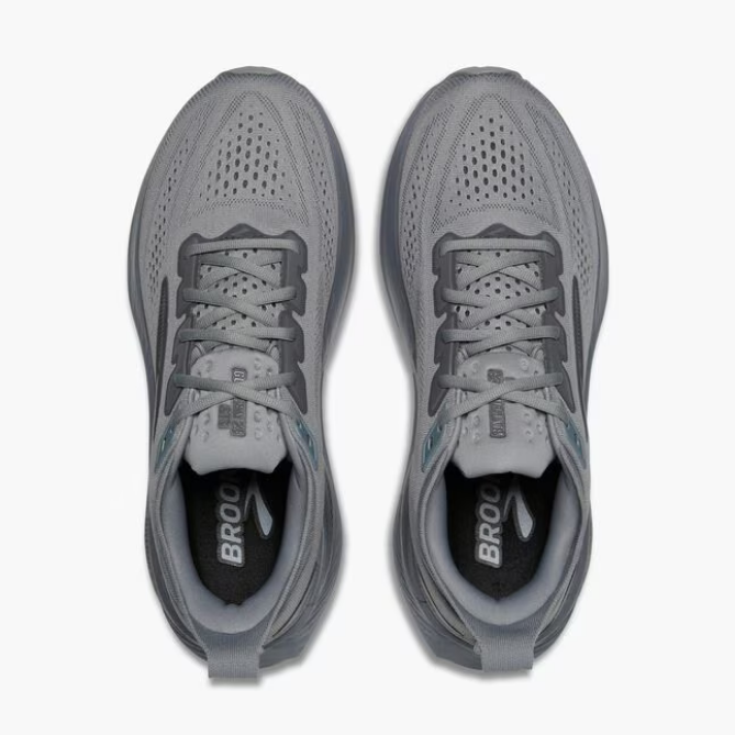 Brooks Men's Glycerin GTS 23 Running Shoe - Grey/Blackened Pearl/Black - ShoeShackOnline