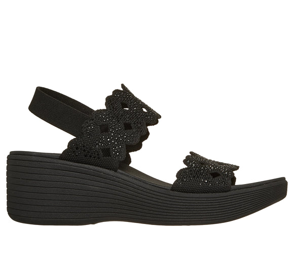 Skechers Women's Parallel Lie-Sass Sandal - Black 119420