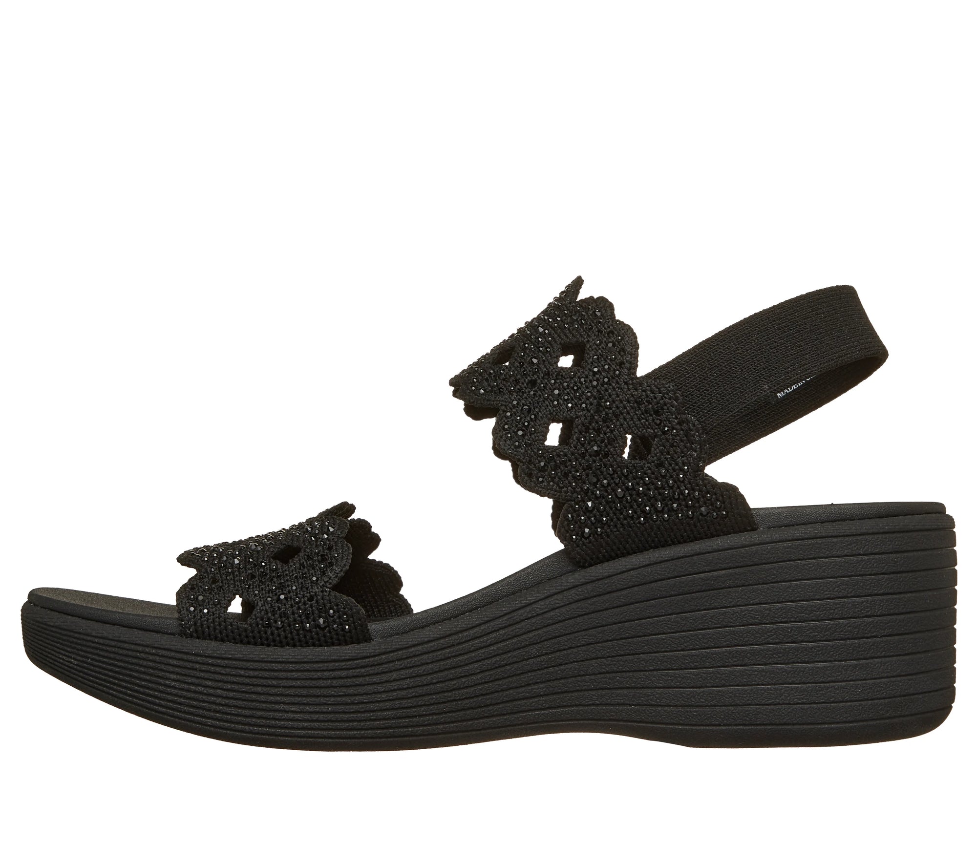 Skechers Women's Parallel Lie-Sass Sandal - Black 119420