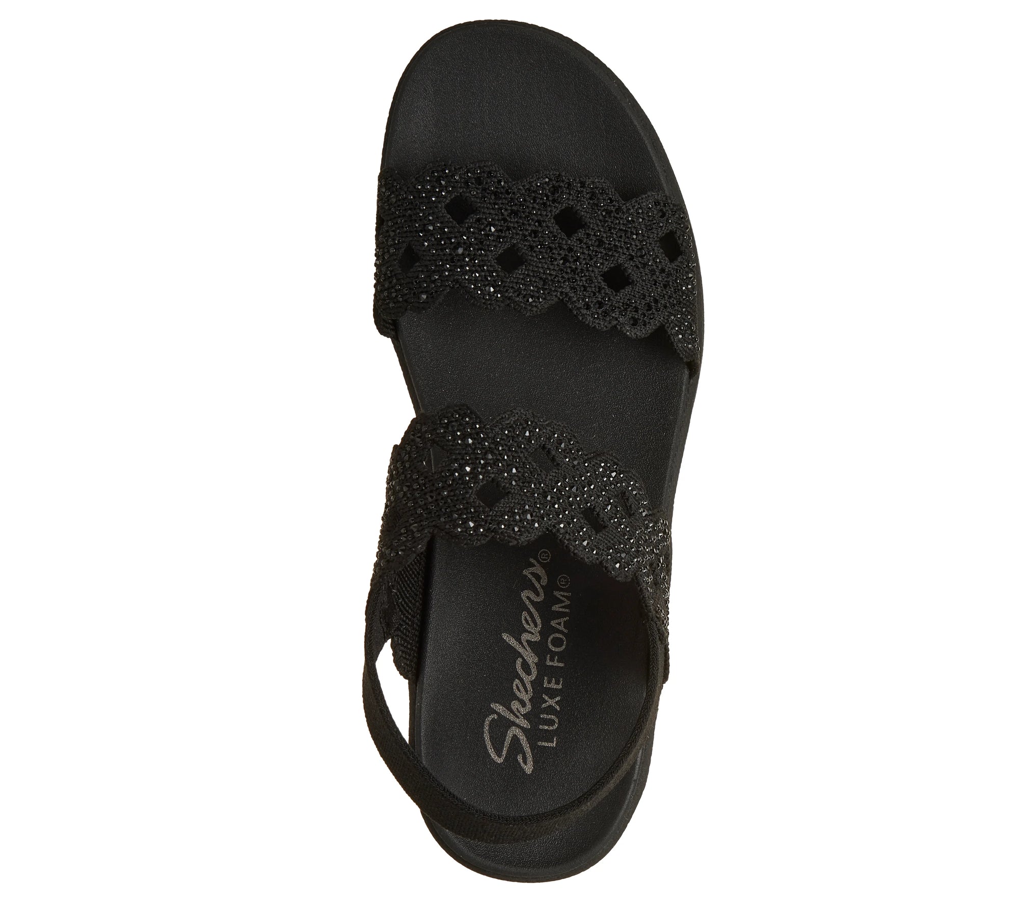 Skechers Women's Parallel Lie-Sass Sandal - Black 119420