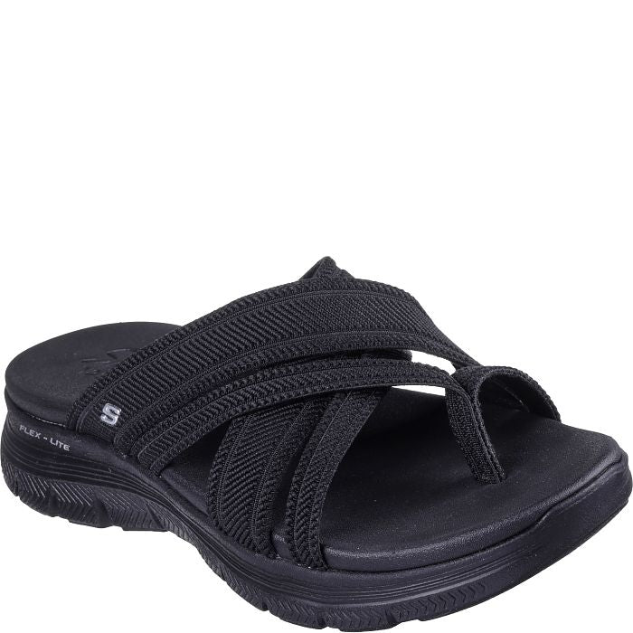 Skechers Women's Flex Appeal 4.0-Perfect 4 You Sandal - Black 119490