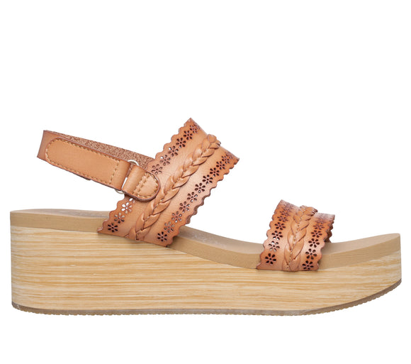 Skechers Women's Summers-Coastal Stroll Sandal - Tan 120069