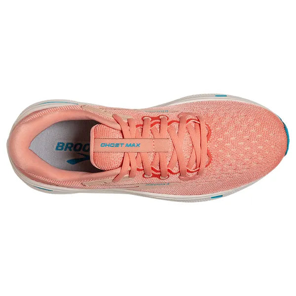 【逸品】 Brooks Women's Ghost Max Running Shoe - Papaya/Apricot/Blue 置物