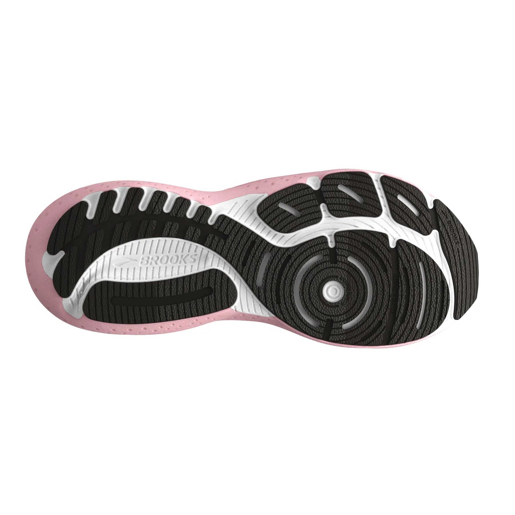 Brooks Women's Glycerin GTS 21 Running Shoes - Zephry/Violet/Green 1204091B612