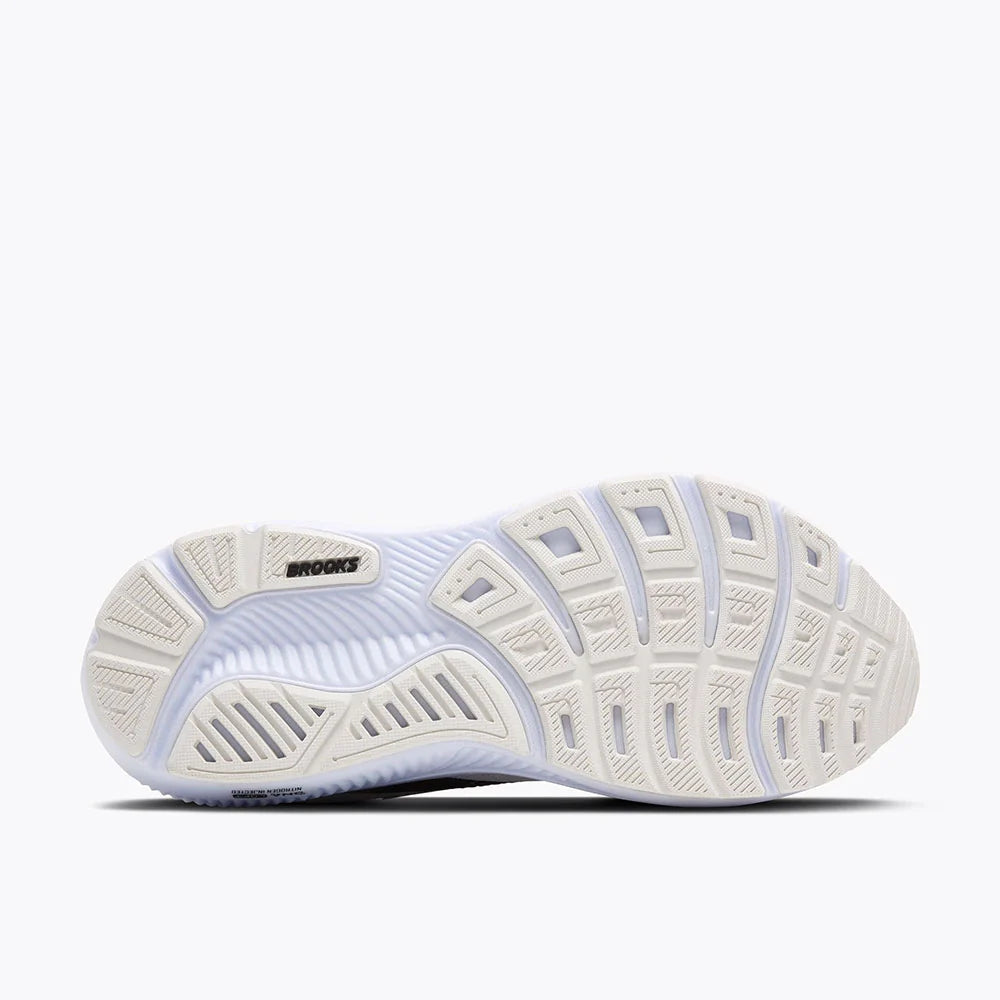 Brooks Women's Ghost 17 Running Shoe - White/Black/Rose Gold