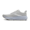 Brooks Women's Ghost 17 Running Shoe - White/White/Grey 1204311B151