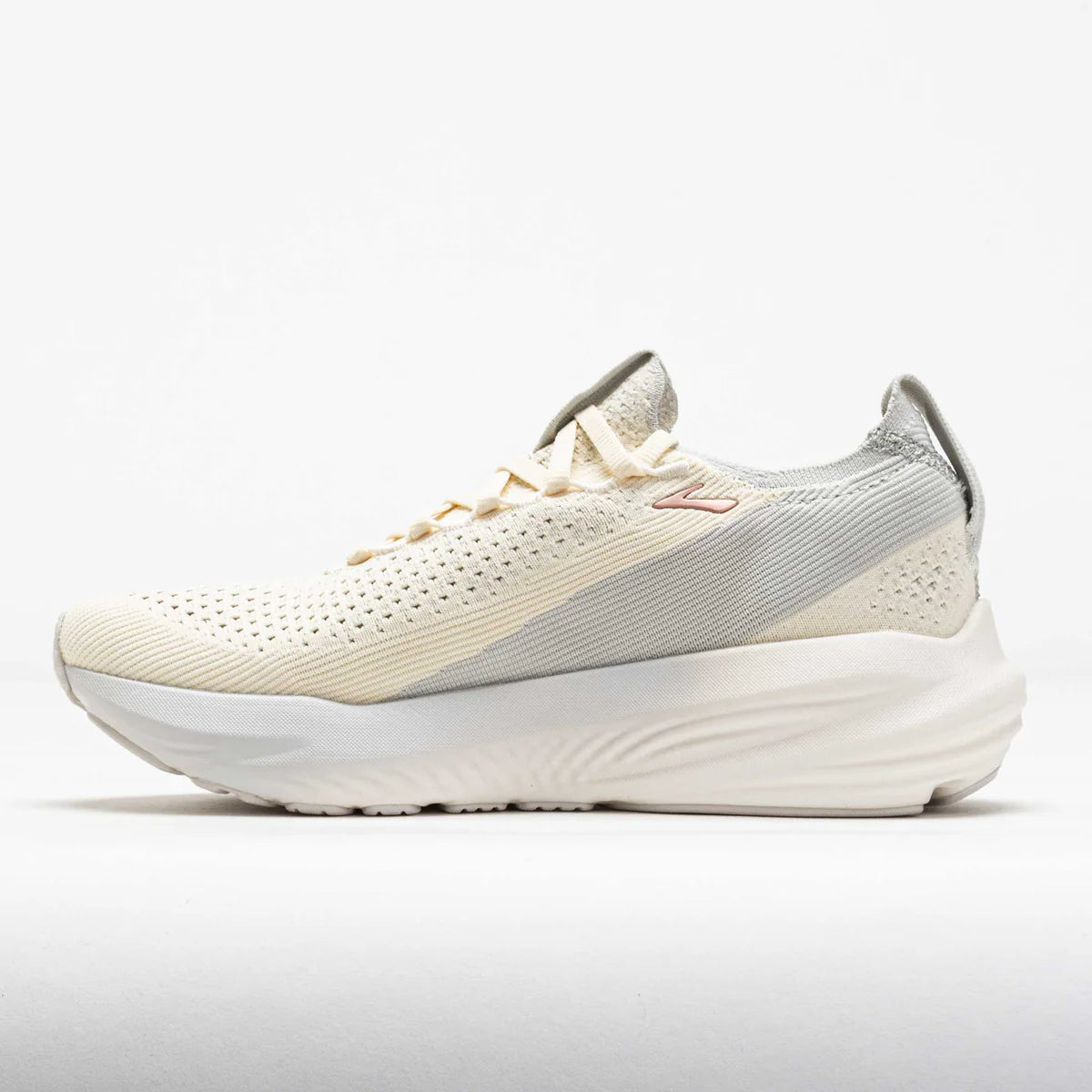 Brooks Women's Glycerin StealthFit 22 Running Shoe - Coconut/Oyster/Rose 1204371B159