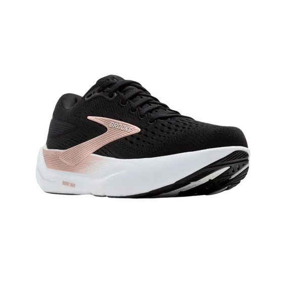 Brooks Women's Ghost Max 3 Running Shoe - Black/Black/Rose Gold 1204571B043