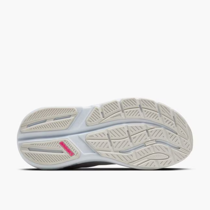 Brooks Women's Ghost Max 3 Running Shoe - White/Moonlight/Pink 1204571B132