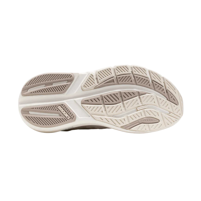 Brooks Women's Ghost Max 3 Running Shoe - Coconut/Chateau Grey/Blue 1204571B181