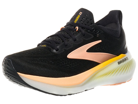 Brooks Women's Glycerin 23 Running Shoe - Black/Peach/Nightlife 1204651B072