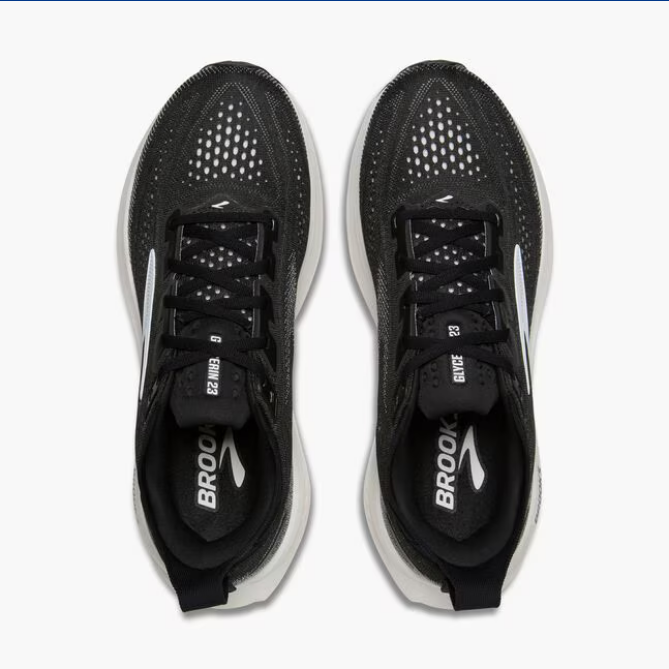 Brooks Women's Glycerin 23 Running Shoe - Black/Grey/White - ShoeShackOnline