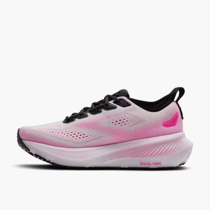 Brooks Women's Glycerin 23 Running Shoe - White/Phantom/Cyber Pink 1204651B111 - ShoeShackOnline