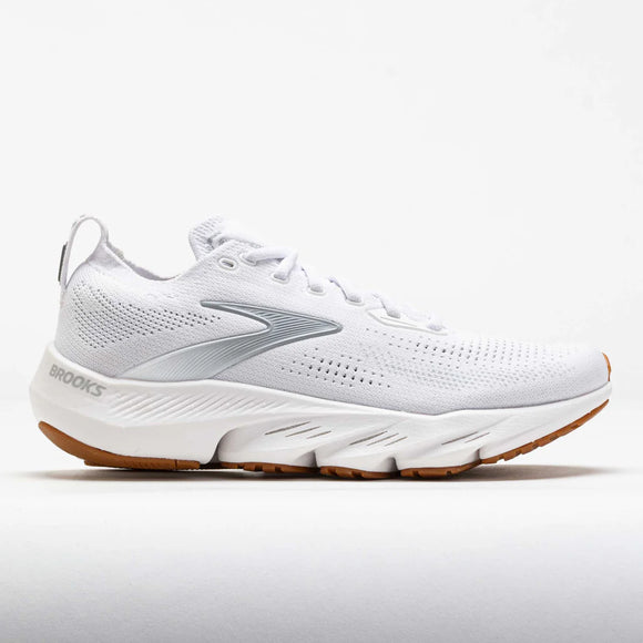 Brooks Women's Glycerin Flex Running Shoe - White/Black/Gum 1204671B187