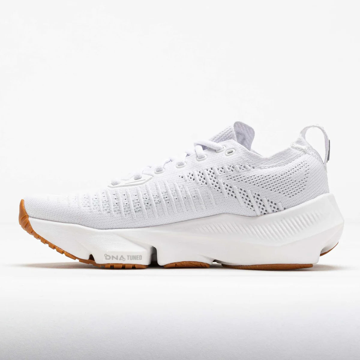 Brooks Women's Glycerin Flex Running Shoe - White/Black/Gum 1204671B187