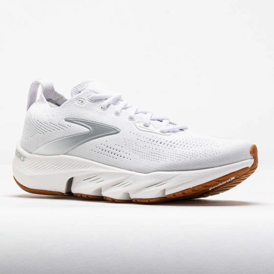 Brooks Women's Glycerin Flex Running Shoe - White/Black/Gum 1204671B187