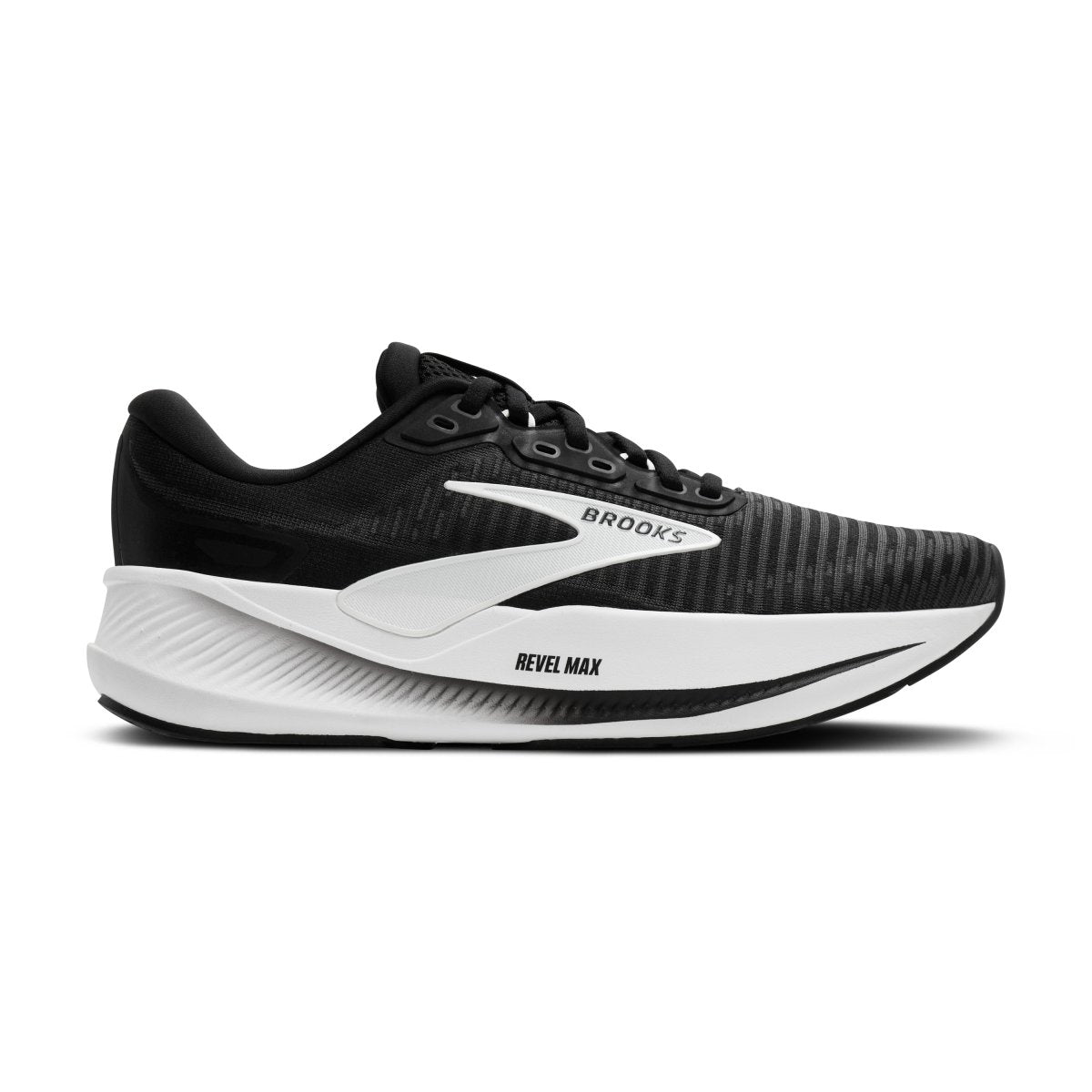 Brooks Women's Revel Max Running Shoes - Black/Grey/White 1204701B090