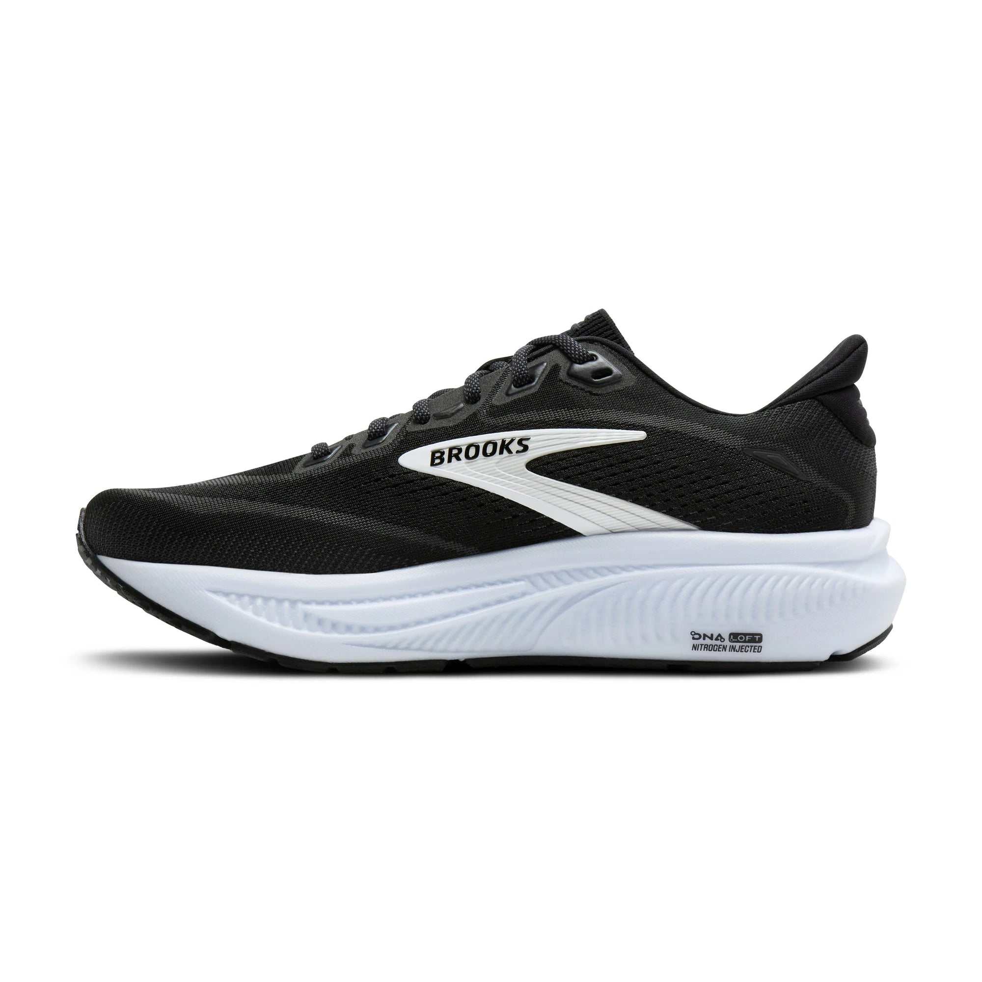 Brooks Women's Ghost 18 Running Shoe - Black/Grey/White
