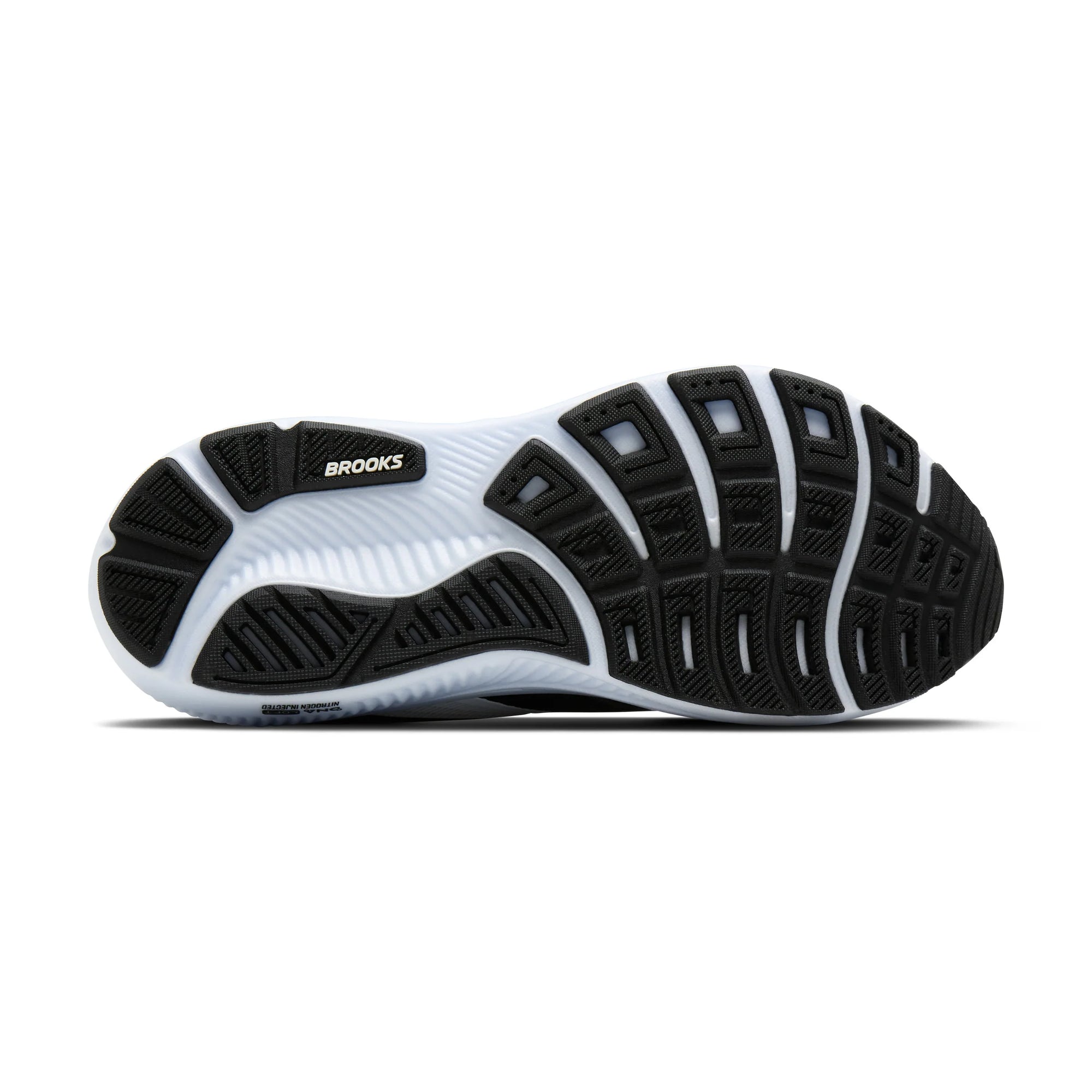 Brooks Women's Ghost 18 Running Shoe - Black/Grey/White