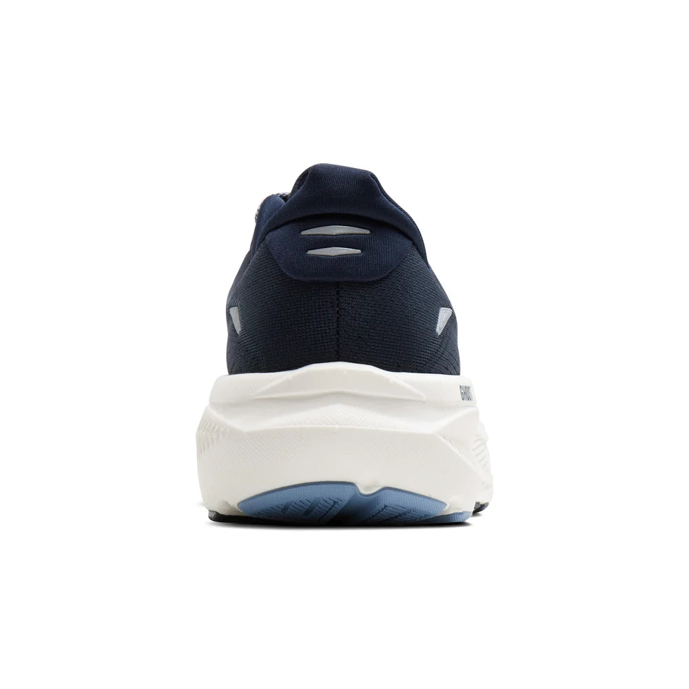 Brooks Women's Ghost 18 Running Shoe - Navy/Rain Washed/Coconut 1204821B440