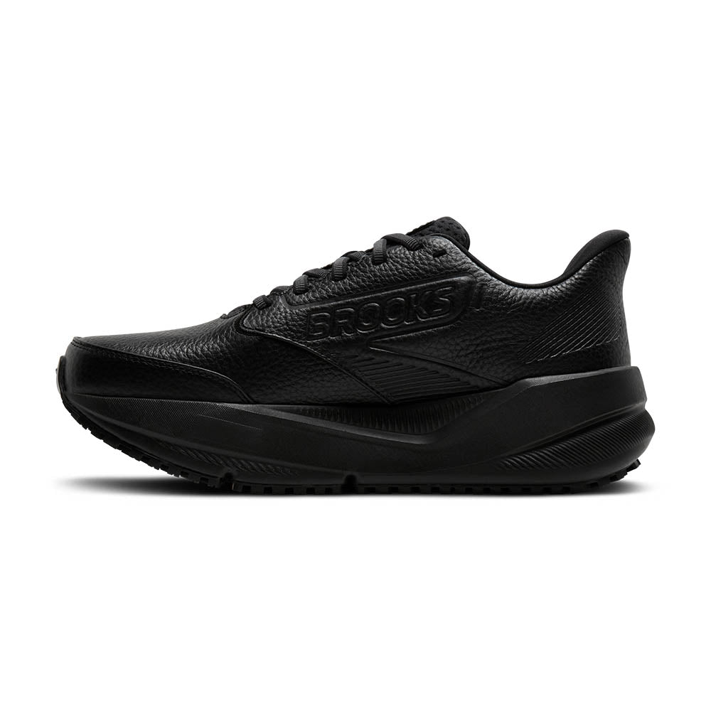 Brooks Women's Ghost Max Slip Resistant Work Shoe - Black/Black 1204841B072