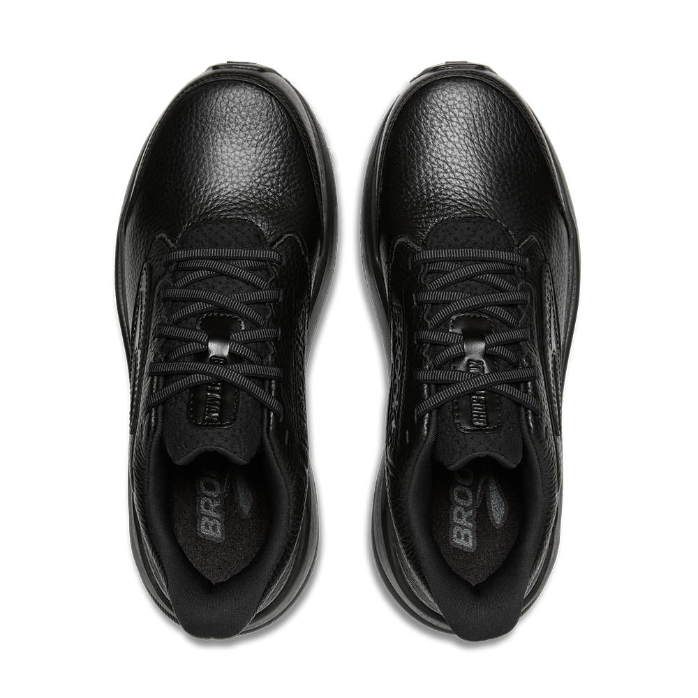 Brooks Women's Ghost Max Slip Resistant Work Shoe - Black/Black 1204841B072
