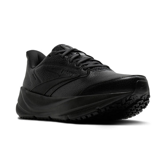 Brooks Women's Ghost Max Slip Resistant Work Shoe - Black/Black 1204841B072