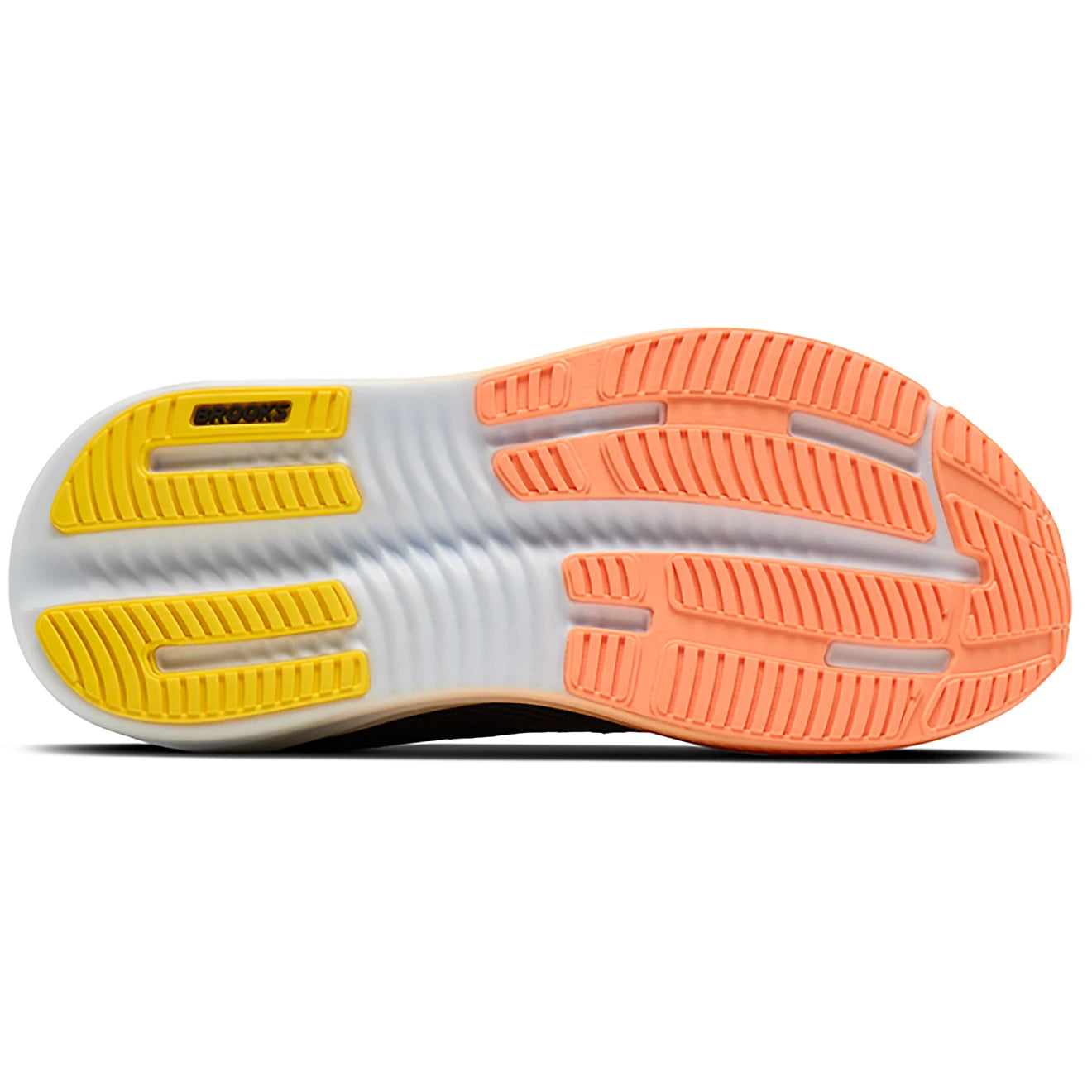 Brooks Women's Ghost Max 4 Running Shoe - Black/Folkstone/Cyber Peach 11204851B026