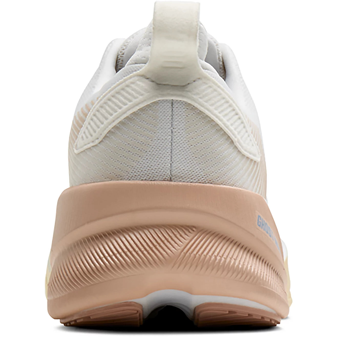 Brooks Women's Ghost Max 4 Running Shoe - White/Rose/Rutabaga 11204851B173