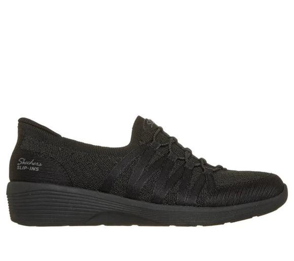 Skechers Women's Arya-Gleam Ease Slip-Ins - Black 159533