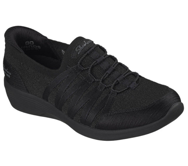 Skechers Women's Arya-Gleam Ease Slip-Ins - Black 159533