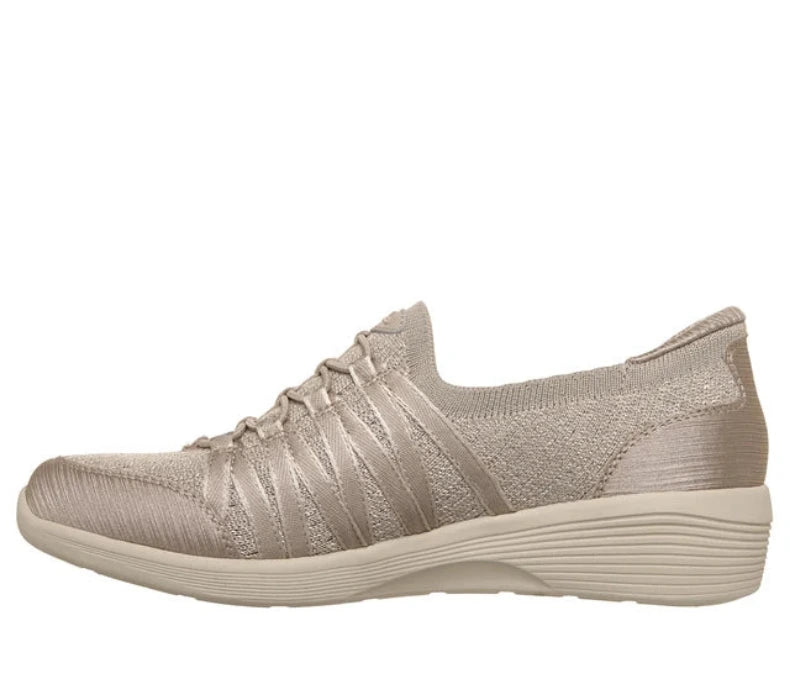 Skechers Women's Arya-Gleam Ease Slip-Ins - Taupe 159533