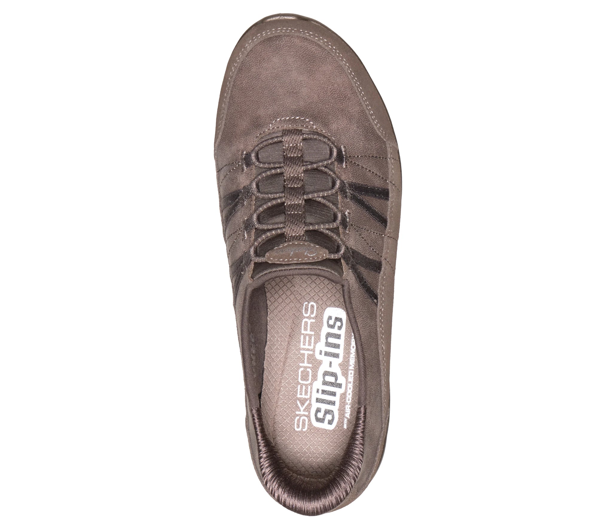 Skechers Women's Slip-ins: Glide-Step Comfort Soft Power - Dark Taupe 159632