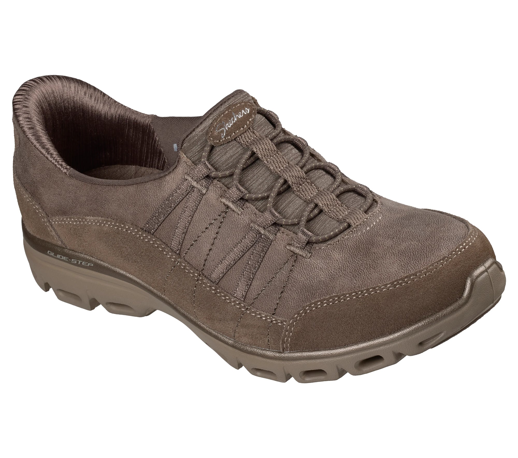 Skechers Women's Slip-ins: Glide-Step Comfort Soft Power - Dark Taupe 159632