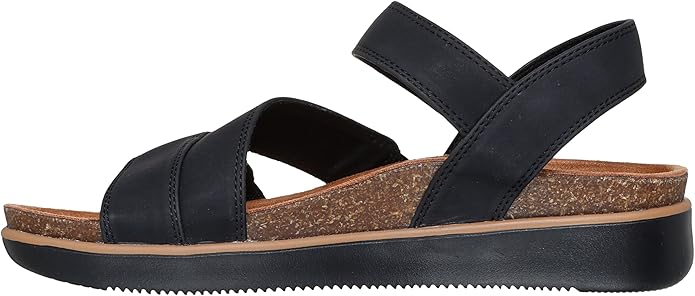 Skechers Women's Lifted Comfort Sandal - Black 163252