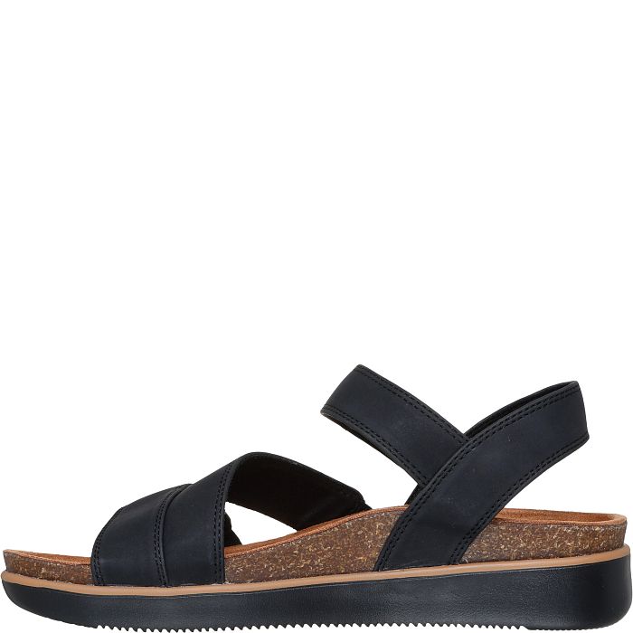 Skechers Women's Lifted Comfort Sandal - Black 163252