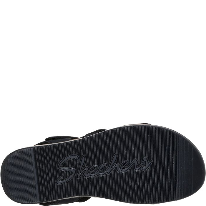 Skechers Women's Lifted Comfort Sandal - Black 163252