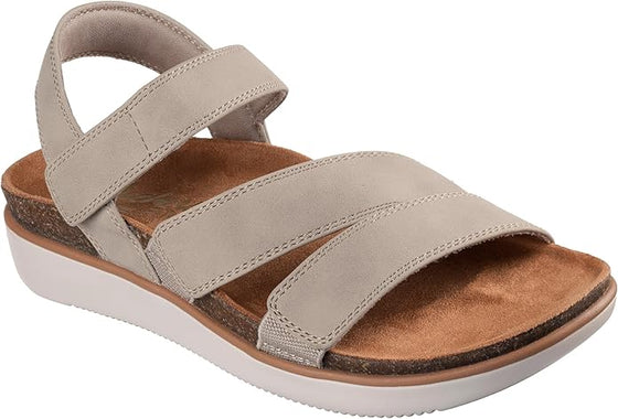 Skechers Women's Lifted Comfort Sandal - Taupe 163252